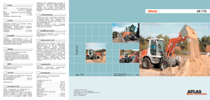 Gumikerekes homlokrakodók Atlas AR 75 S