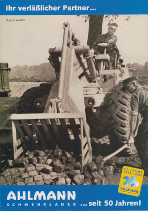 Gumikerekes homlokrakodók Ahlmann AS 50