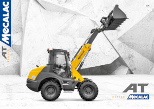 Gumikerekes homlokrakodók Mecalac AT900