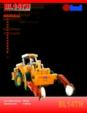 Gumikerekes homlokrakodók Beml BL14TH