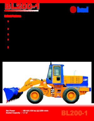 Gumikerekes homlokrakodók Beml BL200-1