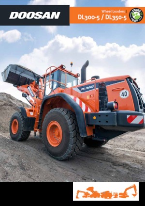 Gumikerekes homlokrakodók Doosan DL300-5