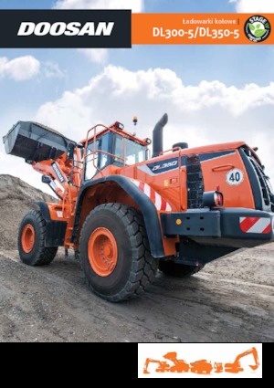 Gumikerekes homlokrakodók Doosan DL300-5