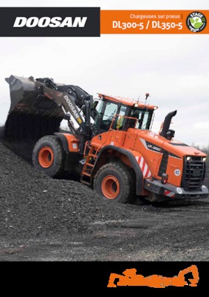 Gumikerekes homlokrakodók Doosan DL350-5