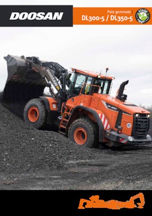 Gumikerekes homlokrakodók Doosan DL350-5