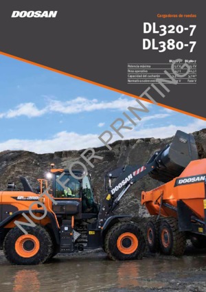 Gumikerekes homlokrakodók Doosan DL320-7