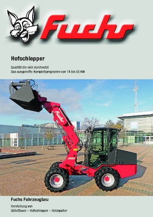 Kerti rakodógépek Fuchs Yard loaders F 1100