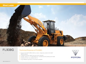 Gumikerekes homlokrakodók Foton Lovol FL938G-II