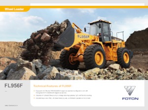 Gumikerekes homlokrakodók Foton Lovol FL956F-II