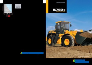 Gumikerekes homlokrakodók Hyundai HL760-9