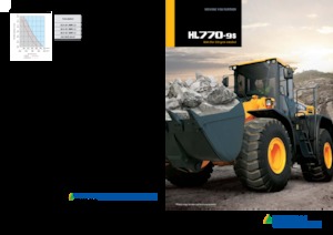 Gumikerekes homlokrakodók Hyundai HL770-9S