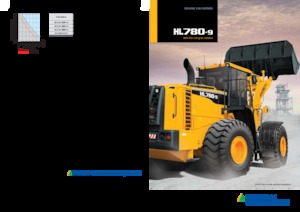 Gumikerekes homlokrakodók Hyundai HL780-9