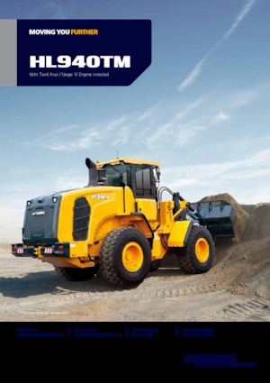 Gumikerekes homlokrakodók Hyundai HL940TM