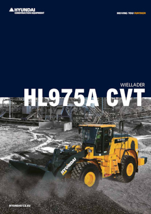 Gumikerekes homlokrakodók Hyundai HL975ACVT