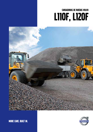 Gumikerekes homlokrakodók Volvo L120FLB