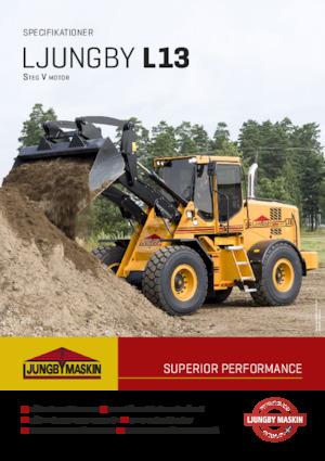 Gumikerekes homlokrakodók Ljungby L 13