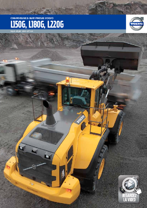 Gumikerekes homlokrakodók Volvo L220G