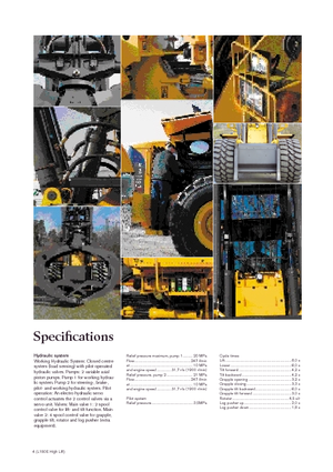 Gumikerekes homlokrakodók Volvo L180E