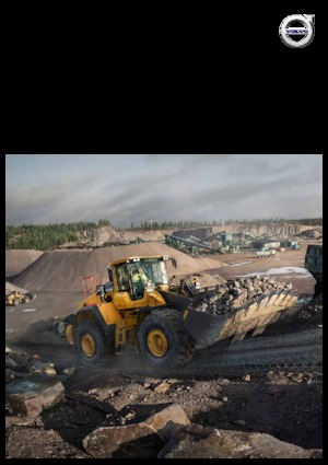 Gumikerekes homlokrakodók Volvo L220H