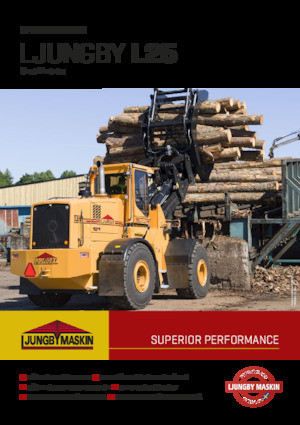 Gumikerekes homlokrakodók Ljungby L 25