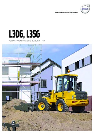 Gumikerekes homlokrakodók Volvo L30G