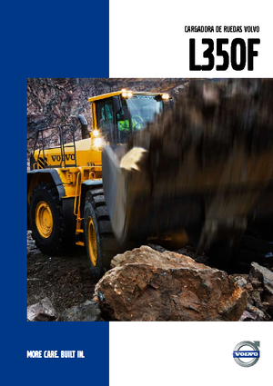 Gumikerekes homlokrakodók Volvo L350F