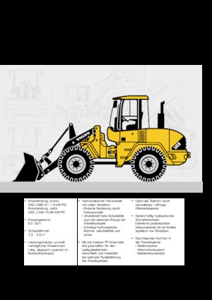 Gumikerekes homlokrakodók Volvo L 45 BTP