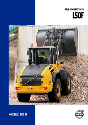 Gumikerekes homlokrakodók Volvo L50F