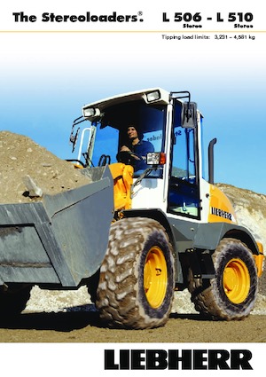 Gumikerekes homlokrakodók Liebherr L 510 Stereo