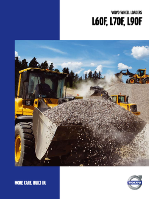 Gumikerekes homlokrakodók Volvo L70F