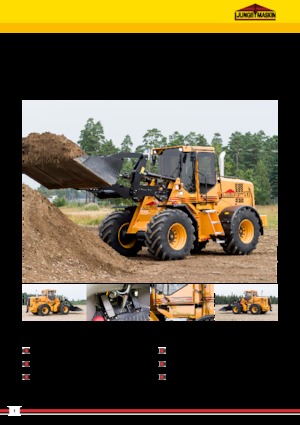 Gumikerekes homlokrakodók Ljungby L 9