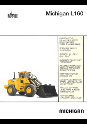 Gumikerekes homlokrakodók Michigan L160