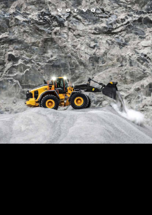 Gumikerekes homlokrakodók Volvo L180 