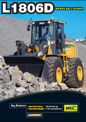 Gumikerekes homlokrakodók Bell L1806D