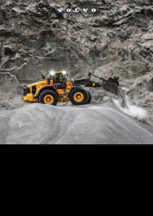 Gumikerekes homlokrakodók Volvo L220 