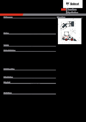 Gumikerekes homlokrakodók Bobcat L23