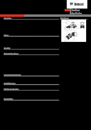 Gumikerekes homlokrakodók Bobcat L23