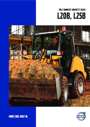 Gumikerekes homlokrakodók Volvo L25B Z