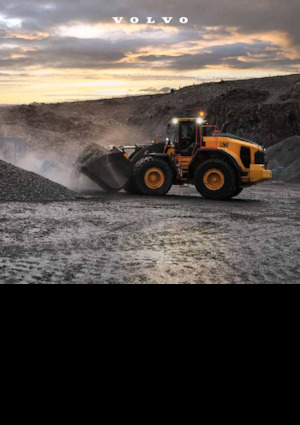 Gumikerekes homlokrakodók Volvo L260