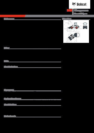 Gumikerekes homlokrakodók Bobcat L28