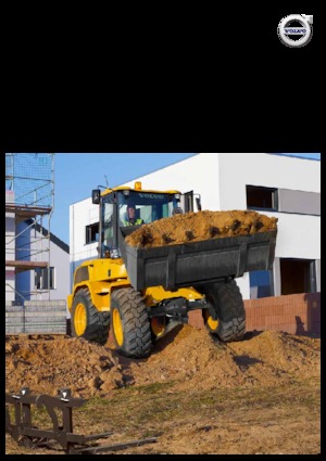 Gumikerekes homlokrakodók Volvo L30G