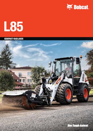 Gumikerekes homlokrakodók Bobcat L85
