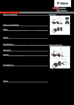 Gumikerekes homlokrakodók Bobcat L85