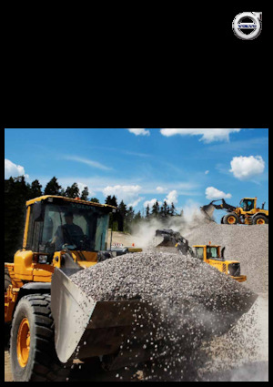 Gumikerekes homlokrakodók Volvo L70F