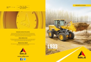 Gumikerekes homlokrakodók SDLG L933 