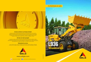 Gumikerekes homlokrakodók SDLG L936