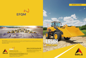 Gumikerekes homlokrakodók SDLG L958H