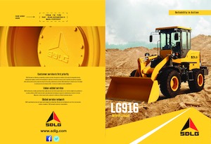 Gumikerekes homlokrakodók SDLG LG916