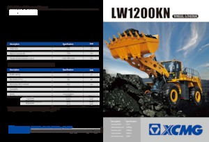 Gumikerekes homlokrakodók XCMG LW1200KN