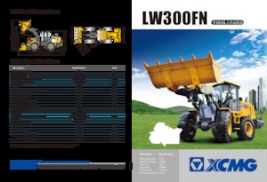 Gumikerekes homlokrakodók XCMG LW300FN